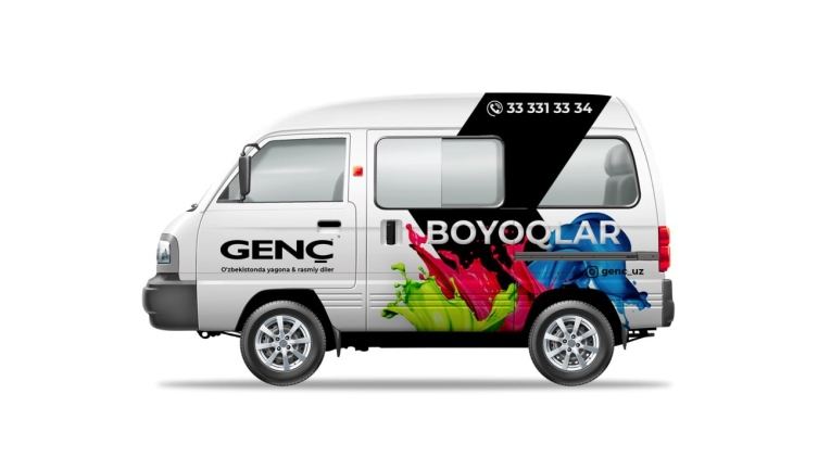 Брендирование авто — Genç Boyoqlar